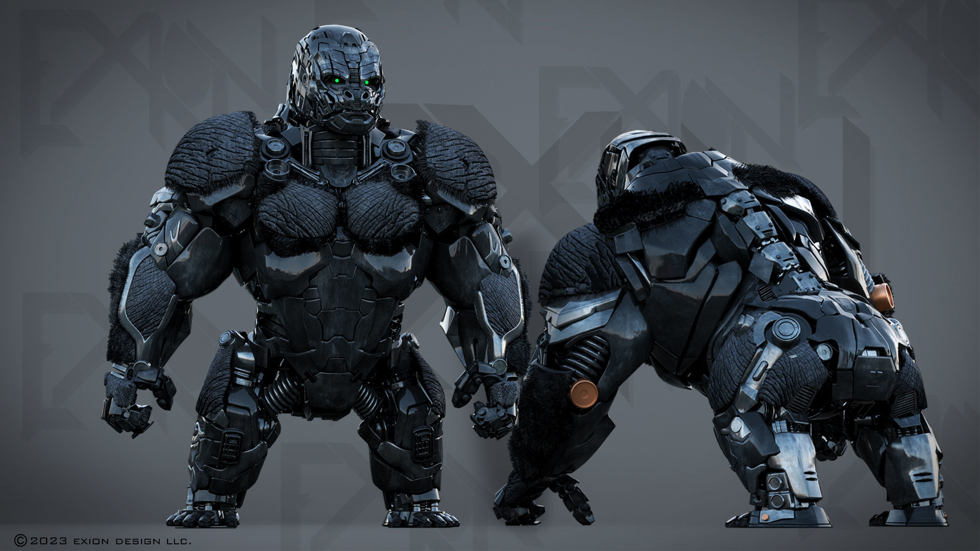 Transformers Optimus Primal ROTB Beast Form 3D model_10