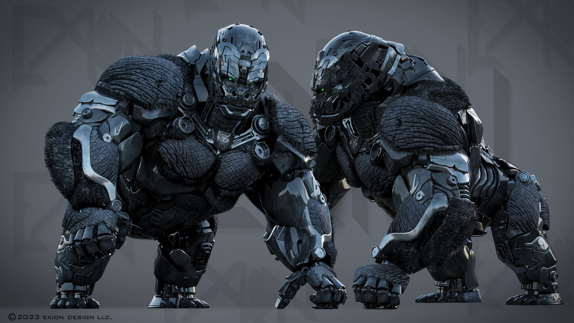 Transformers Optimus Primal ROTB Beast Form 3D model_6