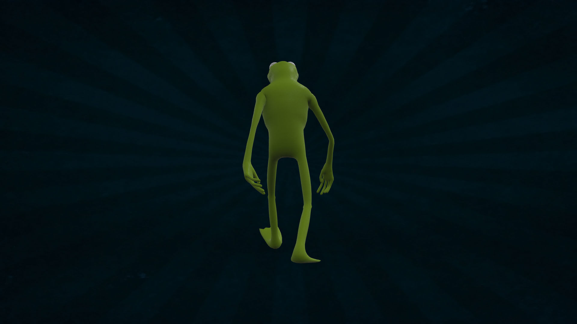 KERM-002 Kermit Walking Animation 3D model_5