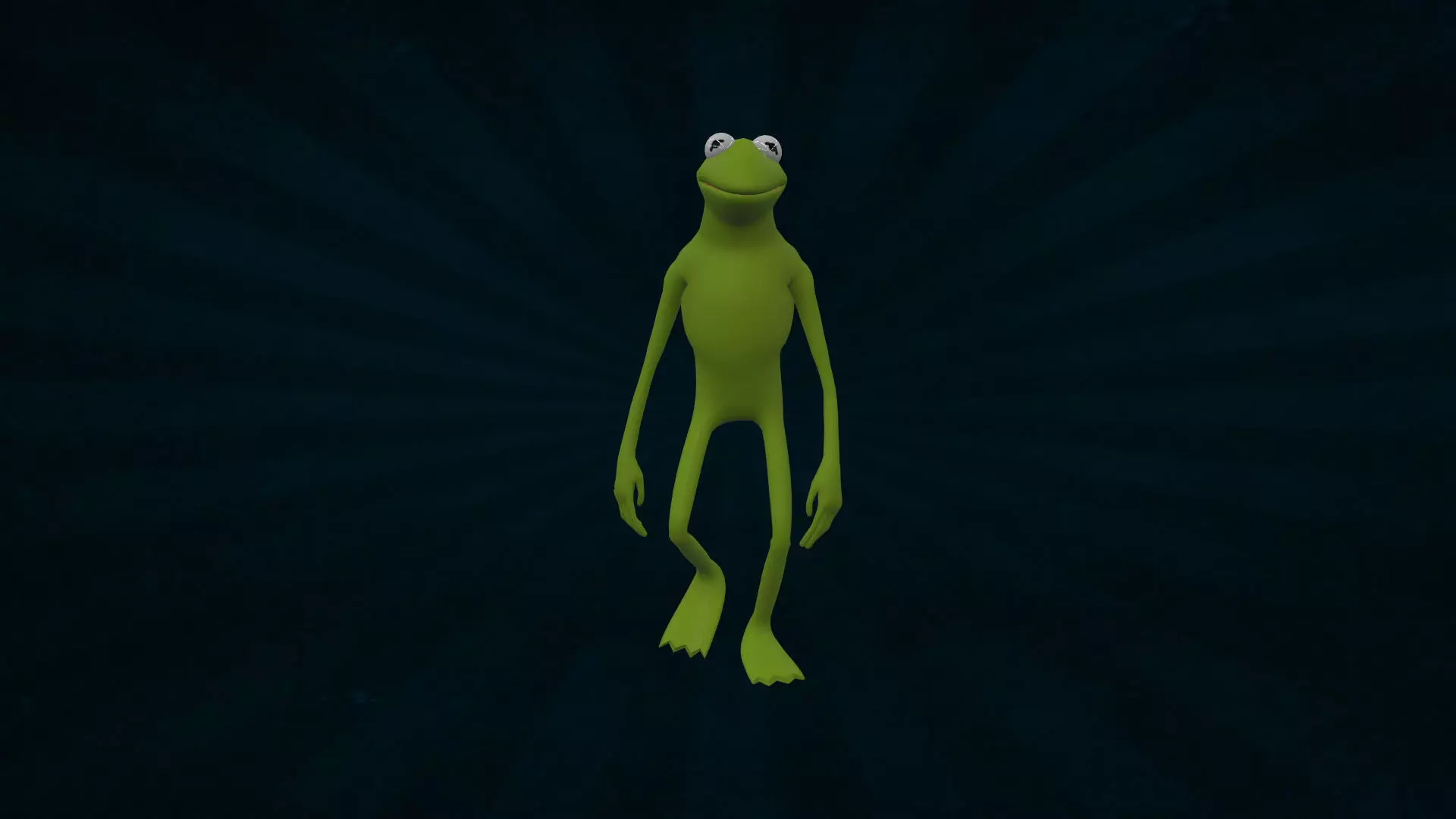 KERM-002 Kermit Walking Animation 3D model_0