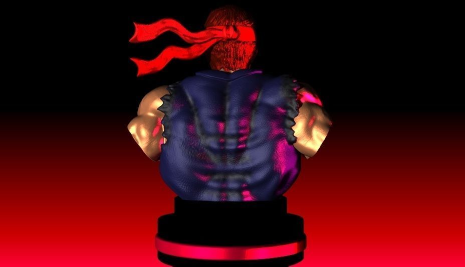 EVIL RYU STREET FIGHTER 3D print model_2