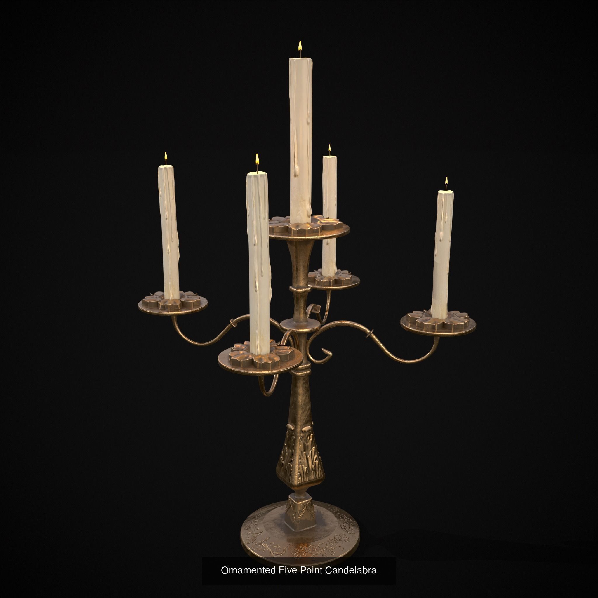 Ornamented Candles Collection _5
