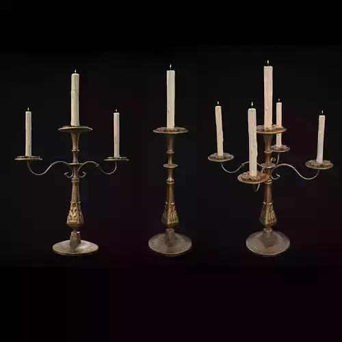 Ornamented Candles Collection 