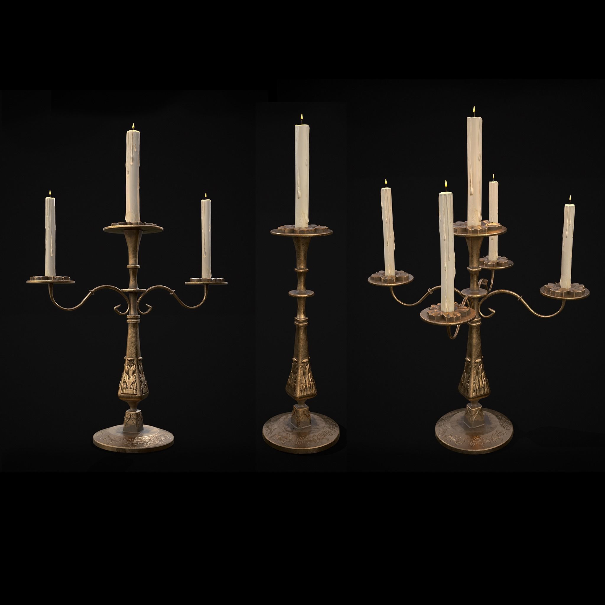 Ornamented Candles Collection _8
