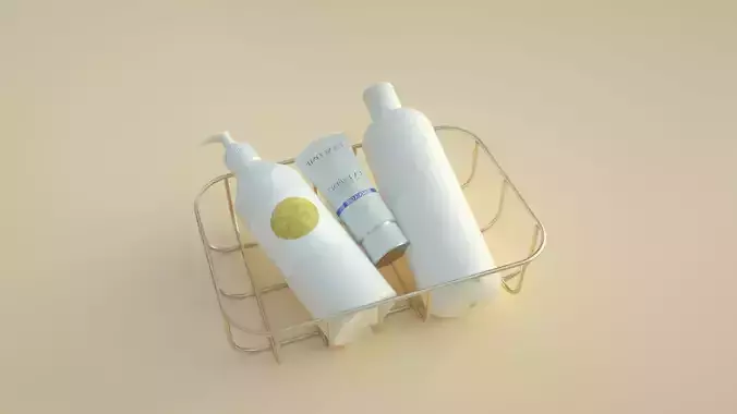 Facial Cleanser Cosmetics Makeup Bottles