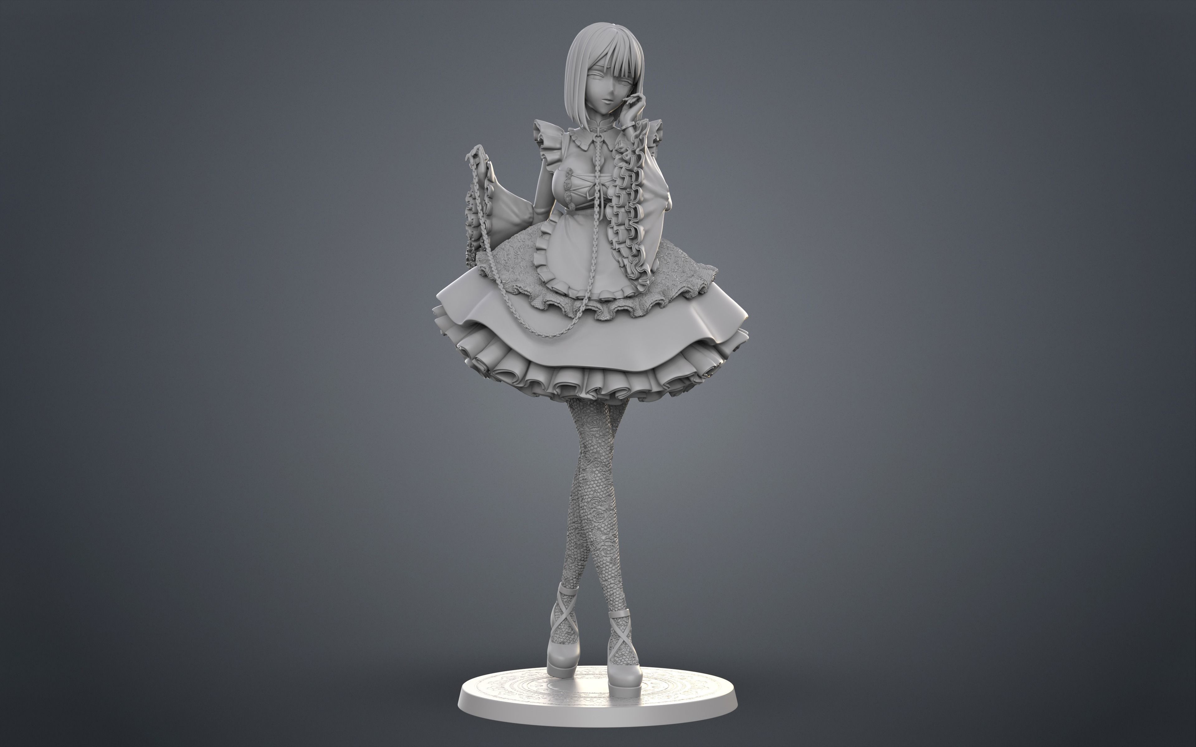 Marin Kitagawa Pack -  Sono Bisque Doll  My Dress Up Darling 3D print model_16