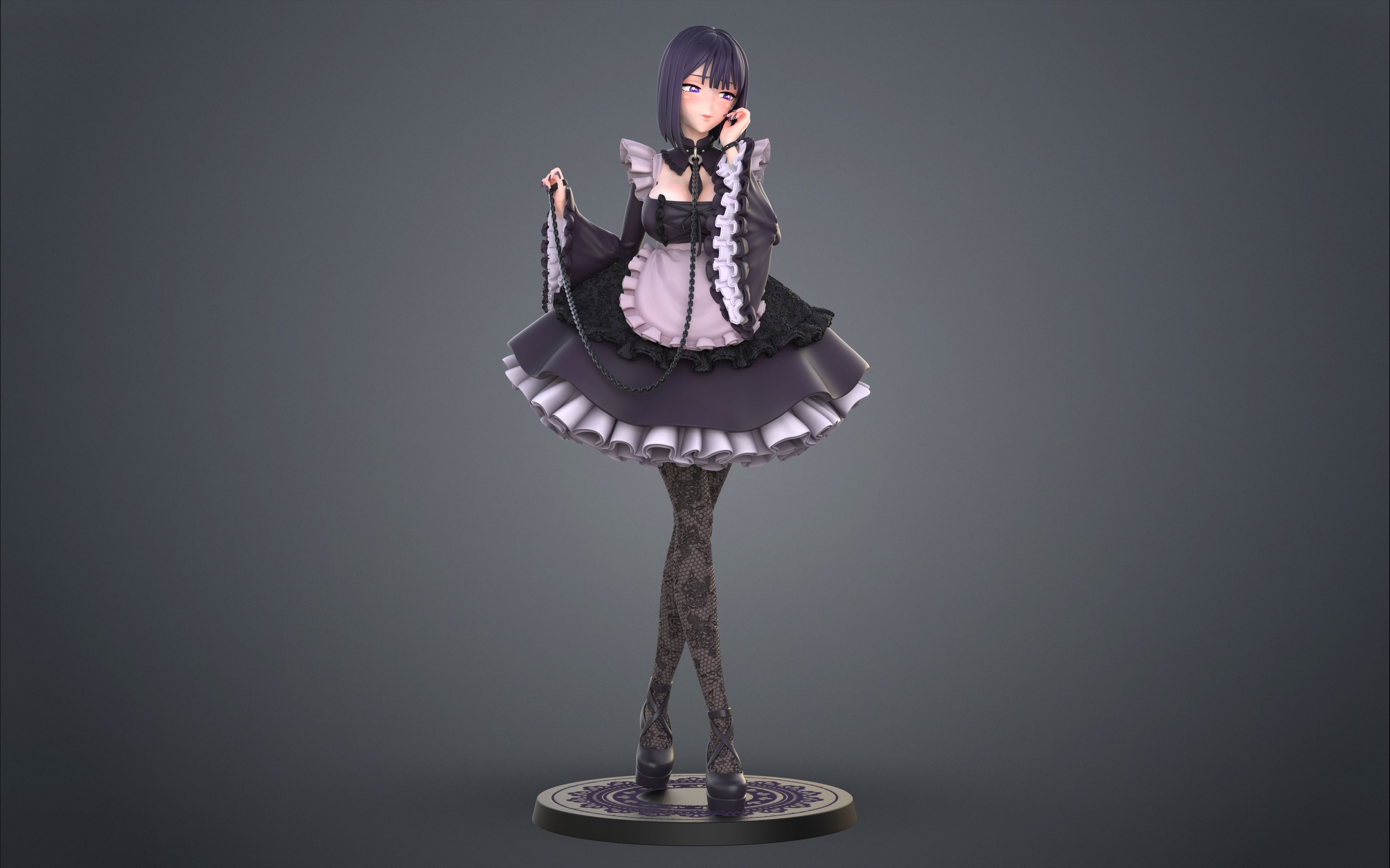 Marin Kitagawa Pack -  Sono Bisque Doll  My Dress Up Darling 3D print model_12