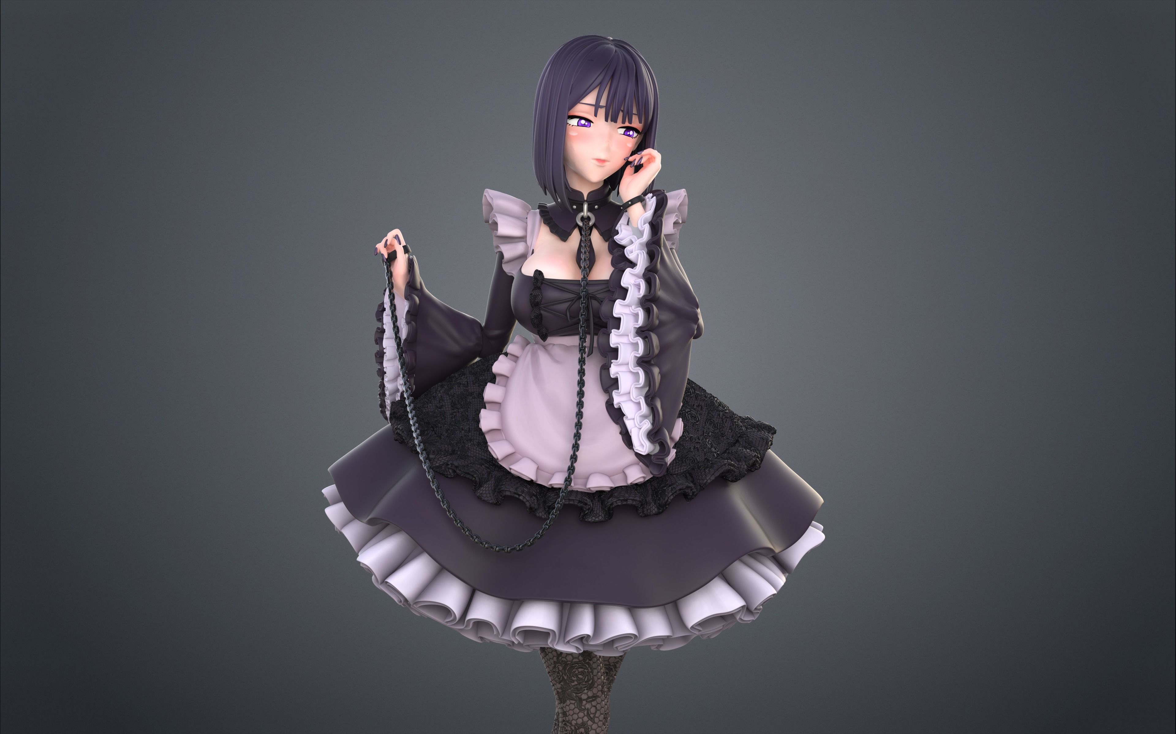 Marin Kitagawa Pack -  Sono Bisque Doll  My Dress Up Darling 3D print model_11