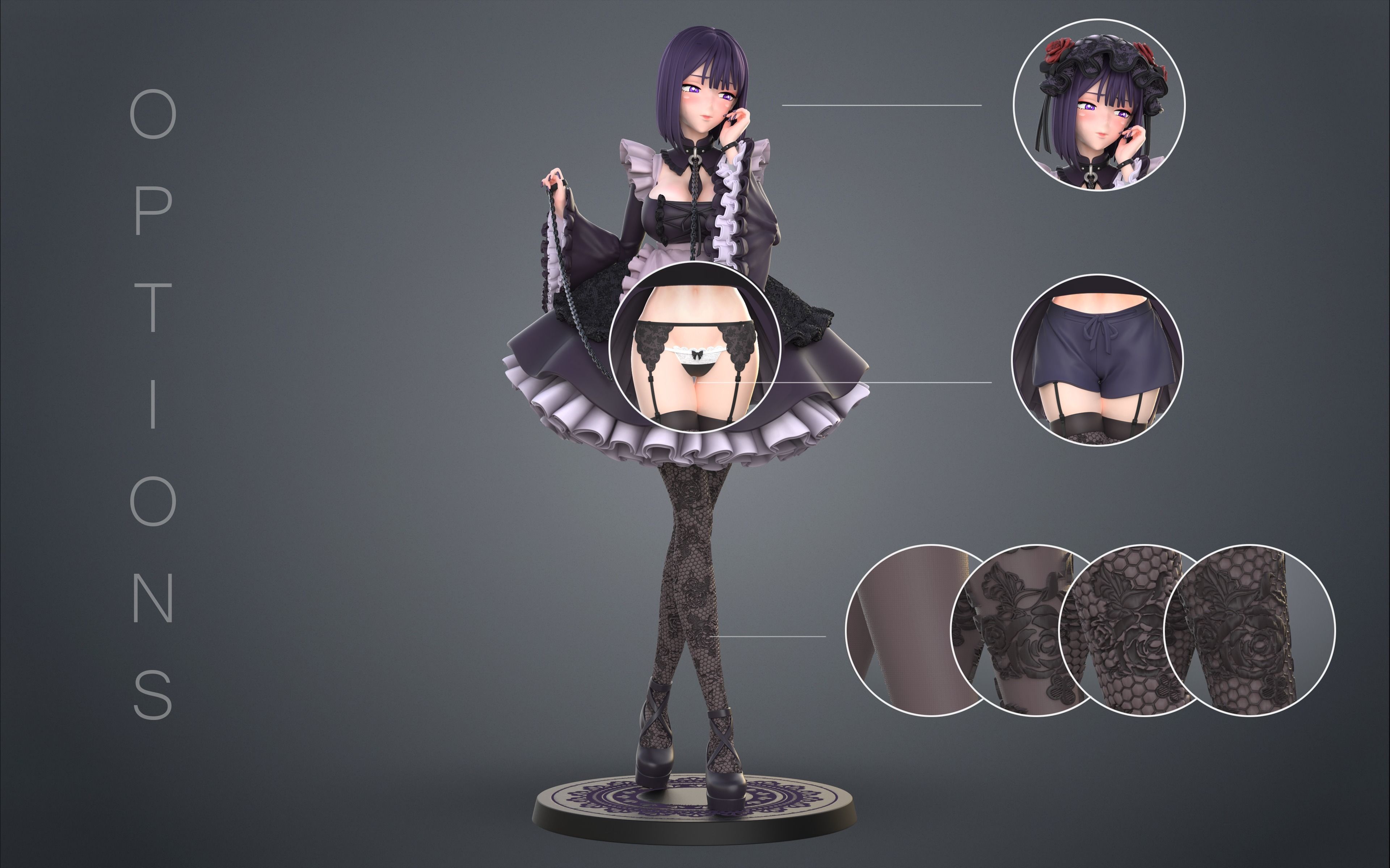 Marin Kitagawa Pack -  Sono Bisque Doll  My Dress Up Darling 3D print model_13