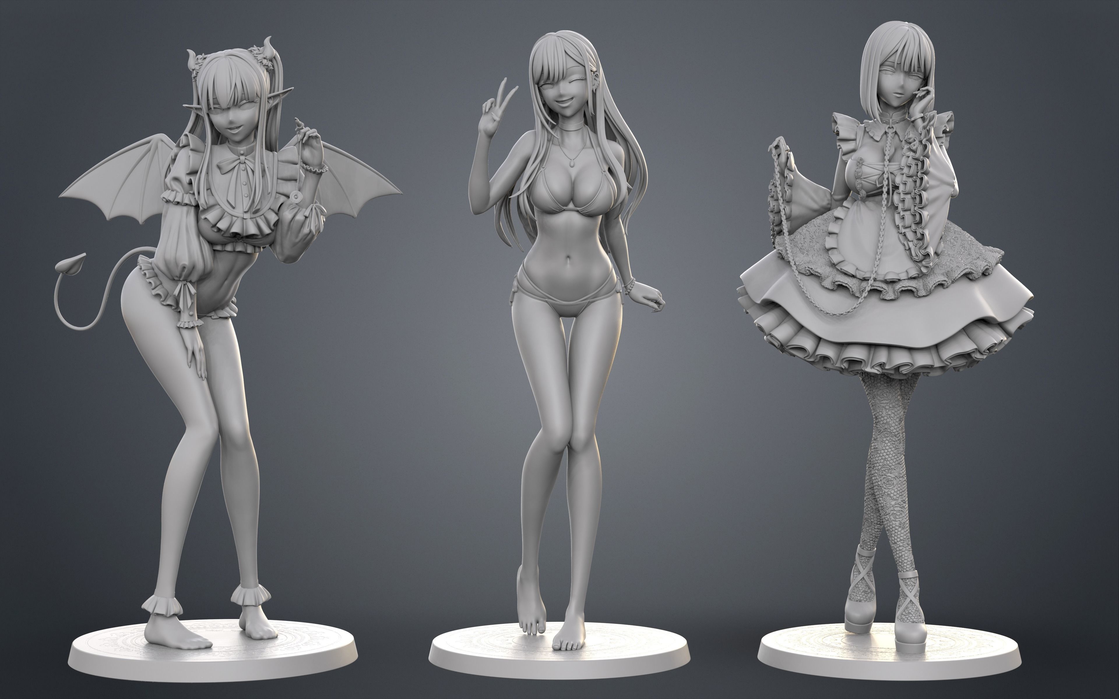 Marin Kitagawa Pack -  Sono Bisque Doll  My Dress Up Darling 3D print model_3