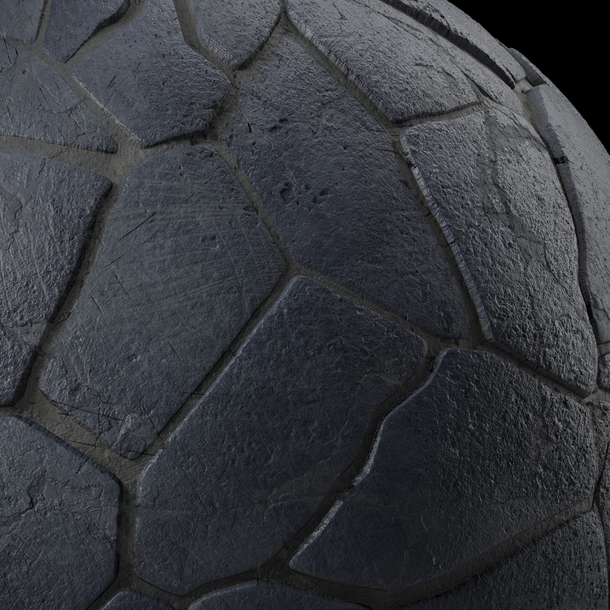 Pavement Materials 51- BrushRock Stone Paving Sbsar 4k Seamless Texture_5