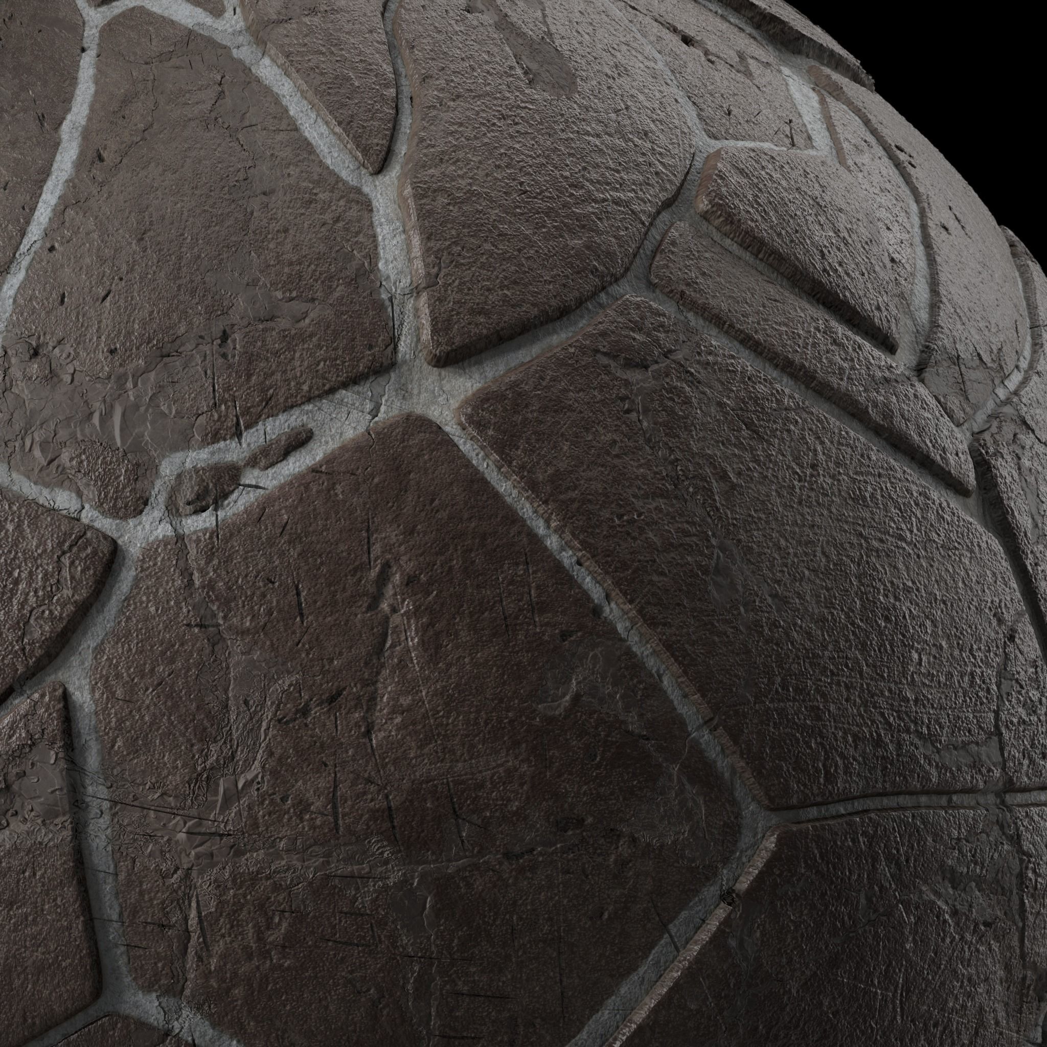 Pavement Materials 51- BrushRock Stone Paving Sbsar 4k Seamless Texture_2