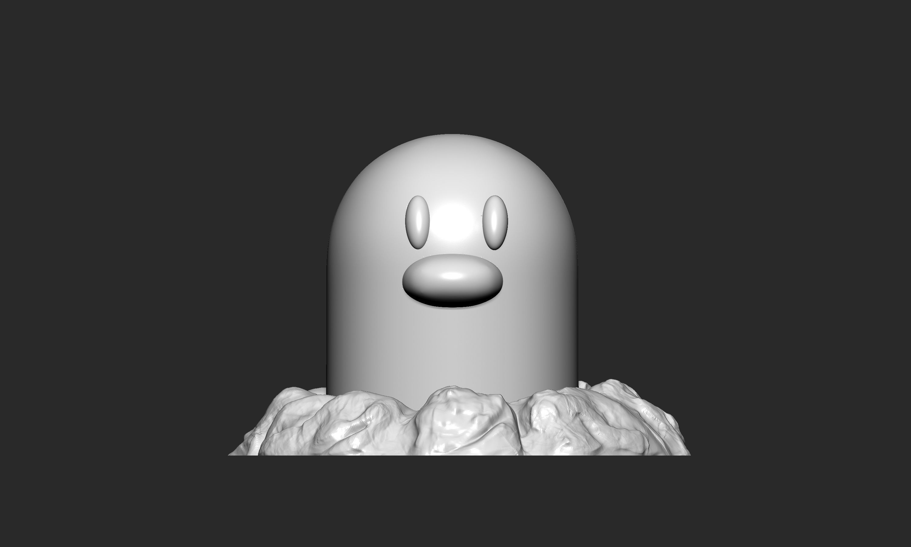 Pokemon - Diglett   3D print model_2