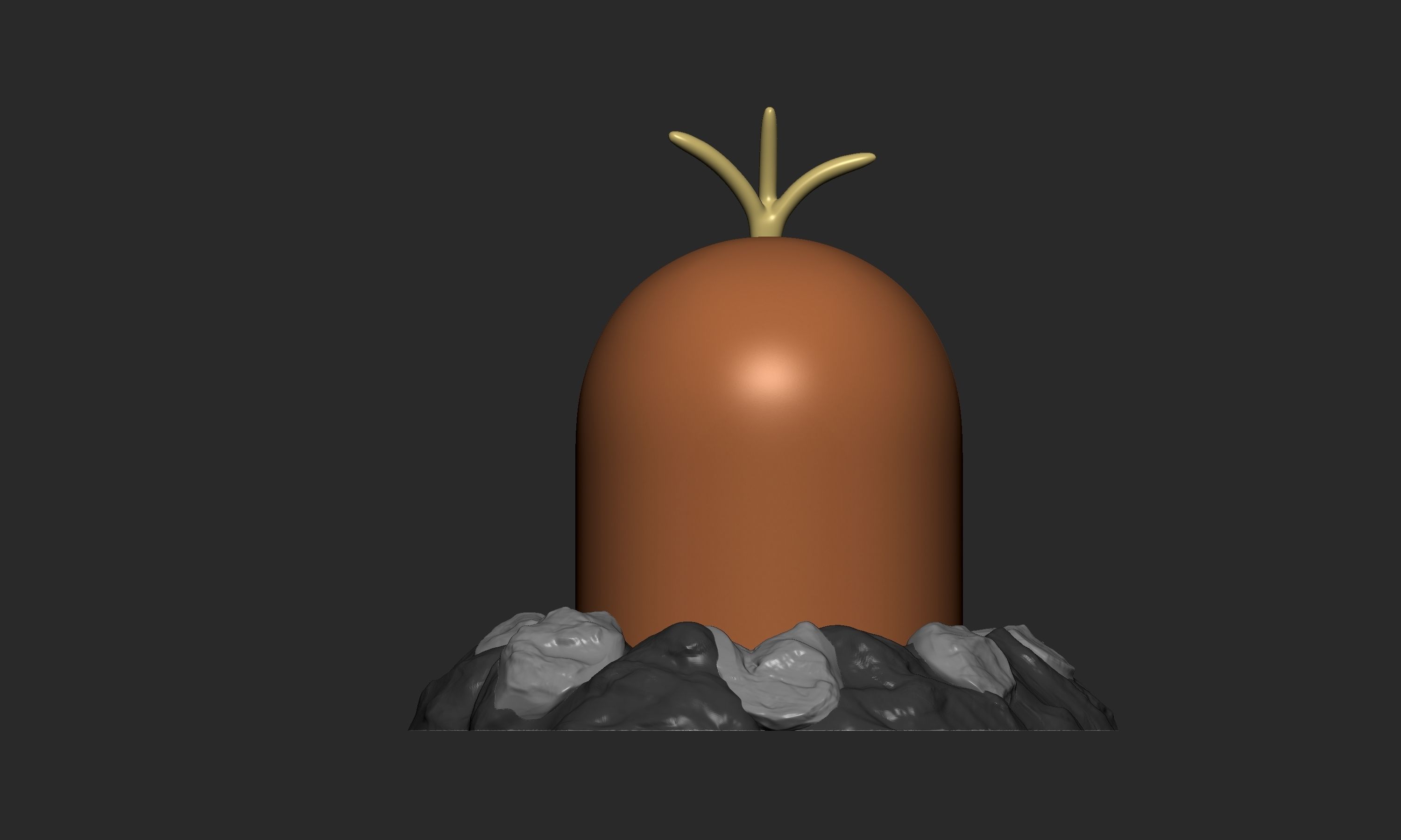 Pokemon - Alolan Diglett 3D print model_5