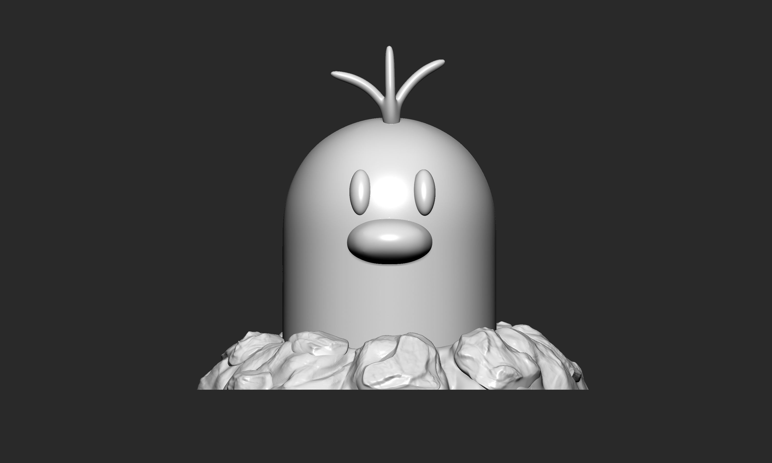 Pokemon - Alolan Diglett 3D print model_2