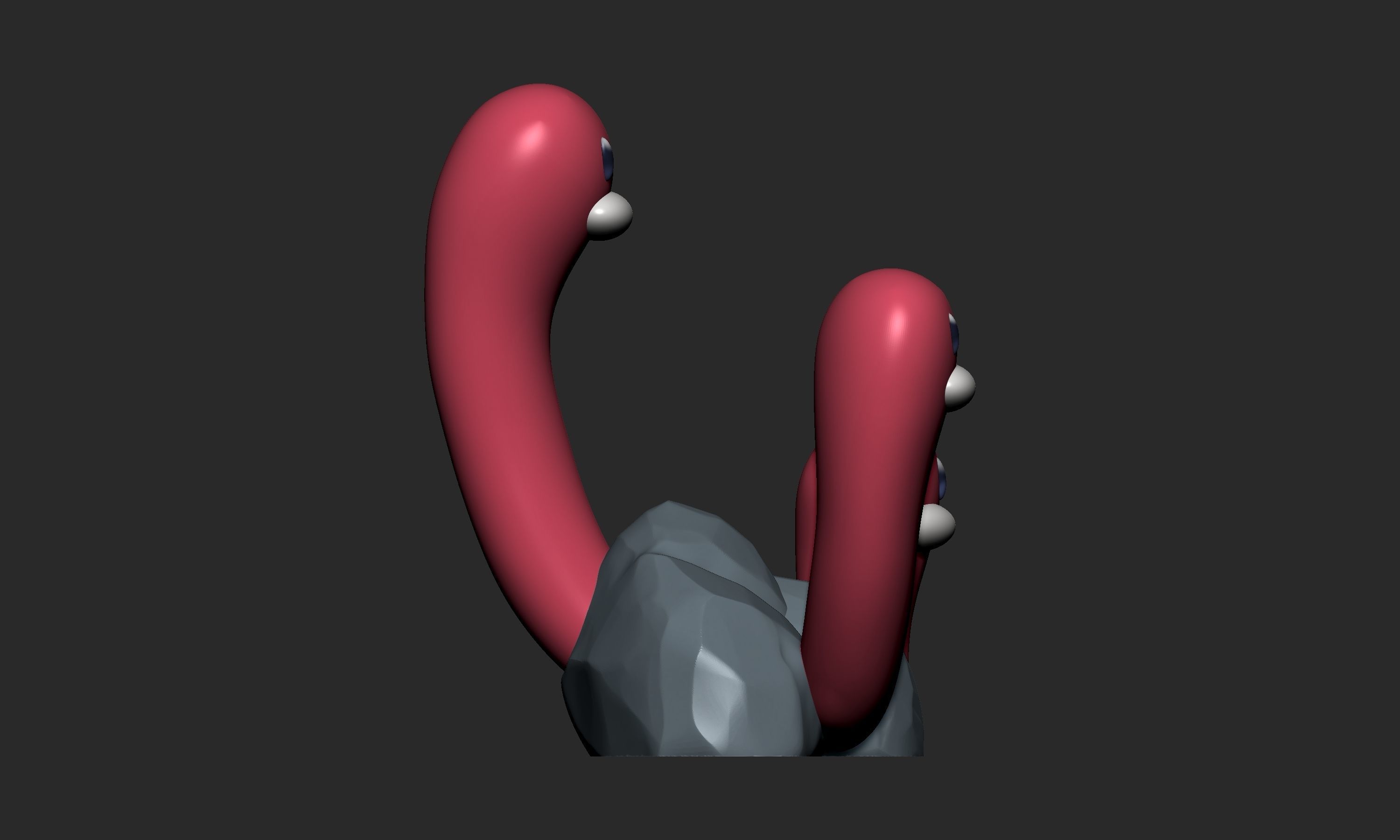 Pokemon - Diglett and Dugtrio All Forms  3D print model_28