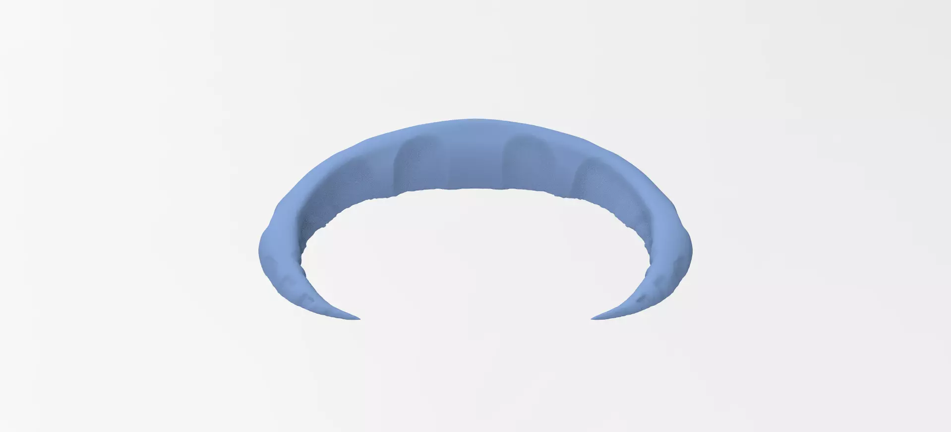 Castle bright Moon low poly stylised arch  3D model_0