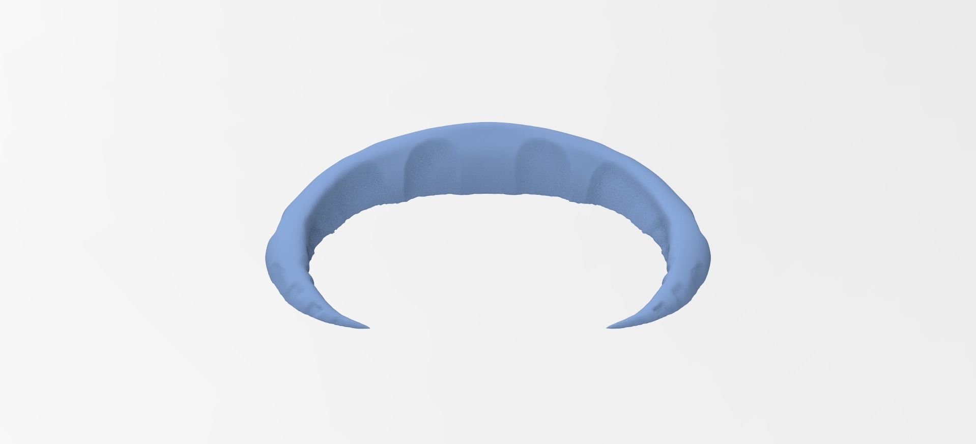 Castle bright Moon low poly stylised arch  3D model_1