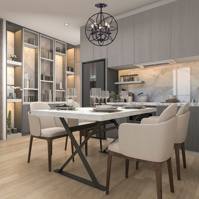 Binegar Semi Flush Mount 3D model_5