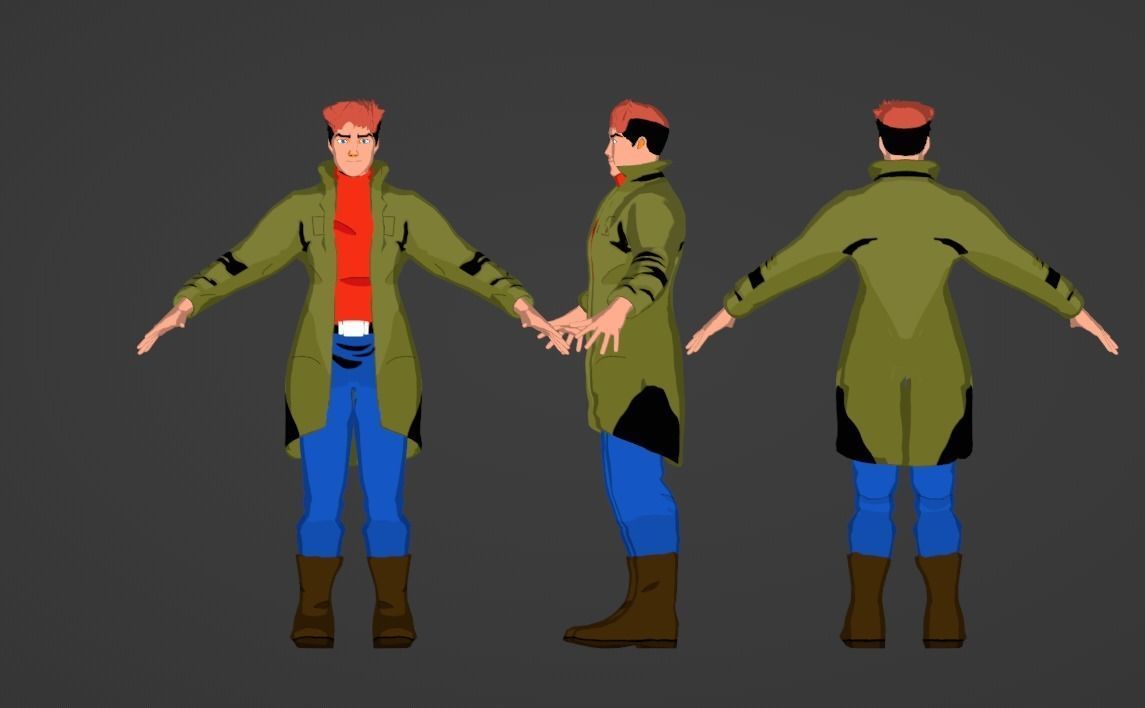 Spider-Man Unlimited Low-poly 3D model_4