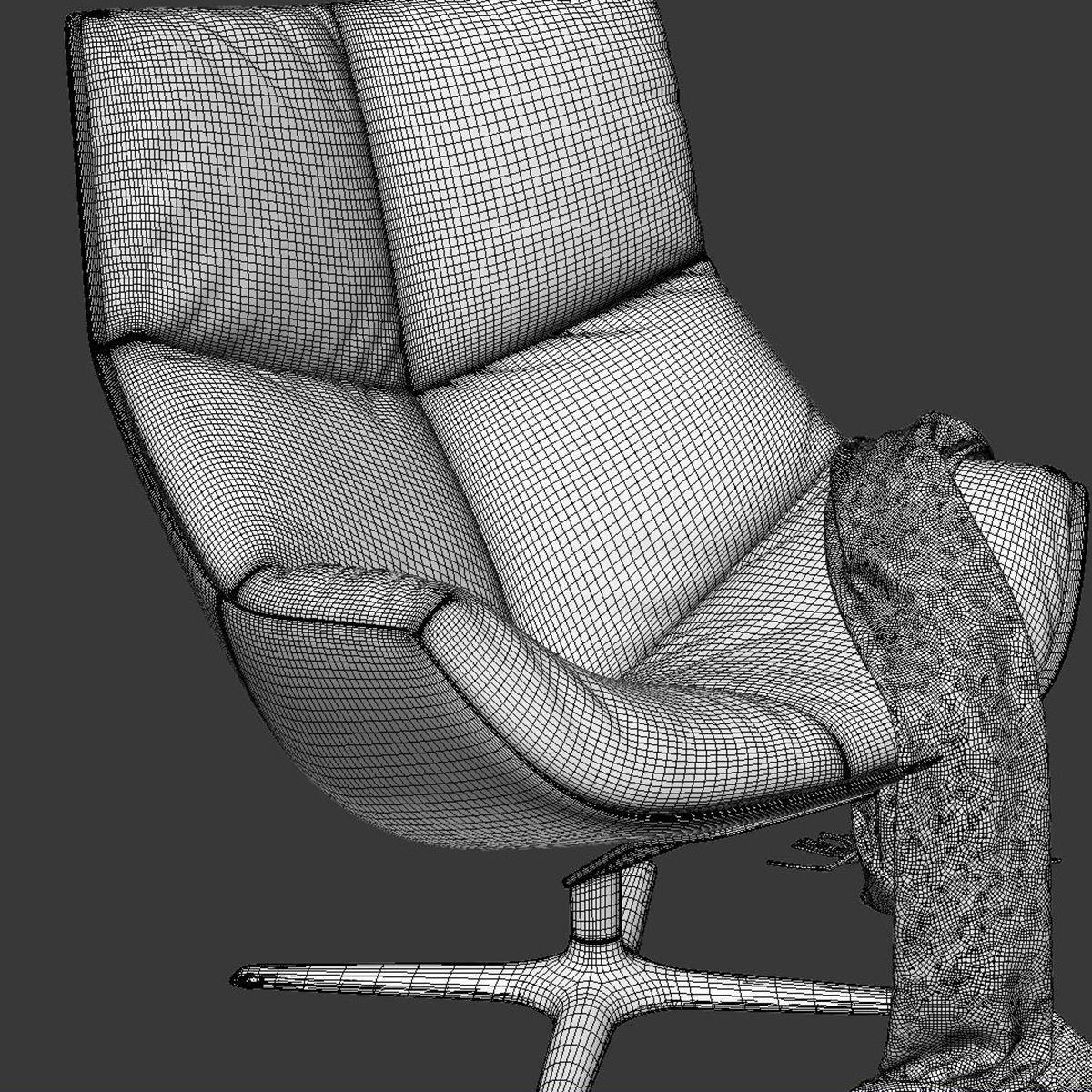 Cova Chair 3D model_4