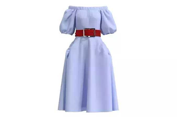 Oneshoulder tunic dress