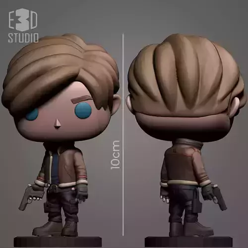 LEON - RESIDENT EVIL 4 3D print model