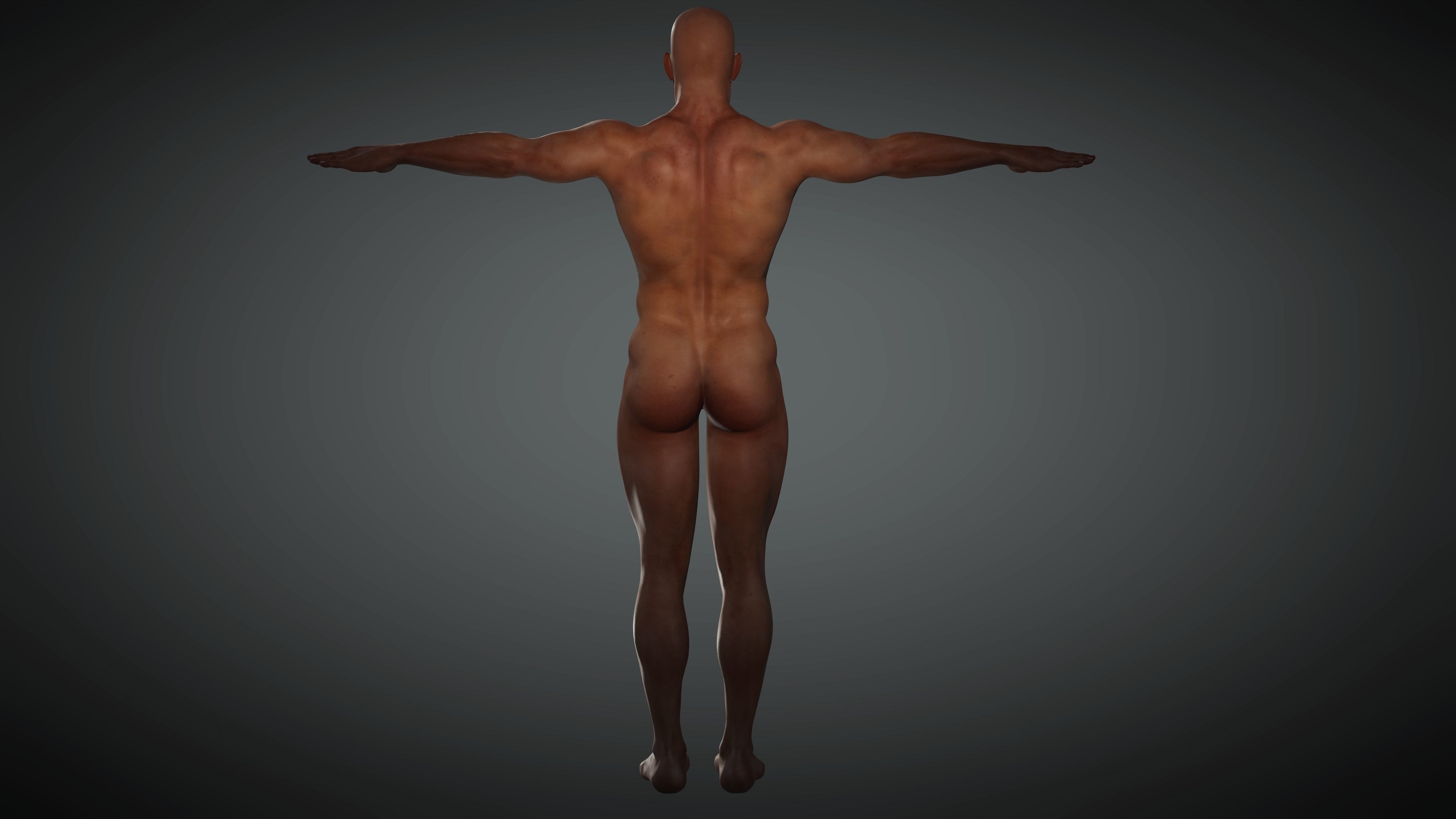 Realistic Business Man Low-poly 3D model_13