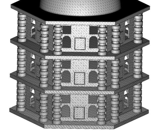 Marble Castle 3D model_5