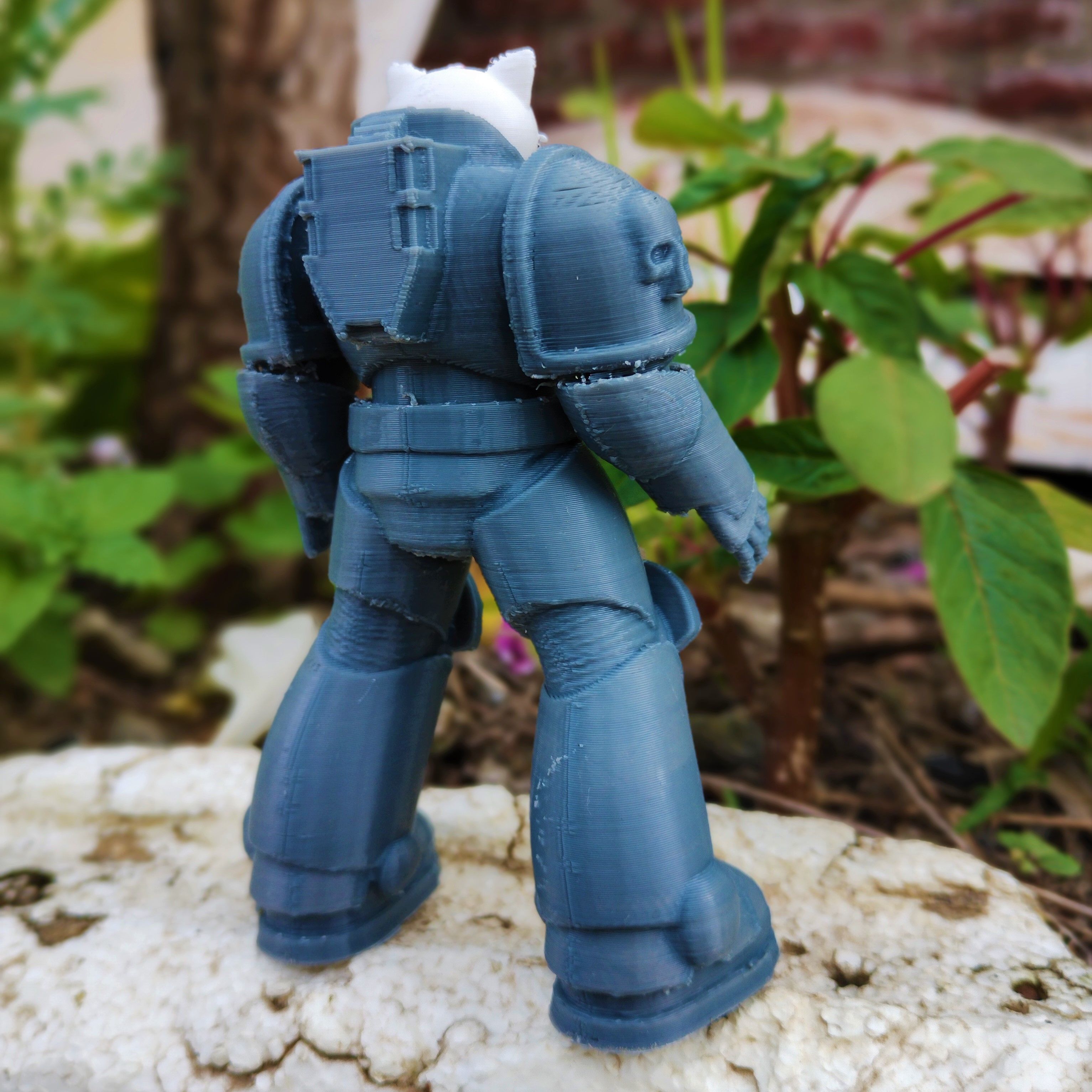 Hello 40Kkitty Armor 3D print model_3