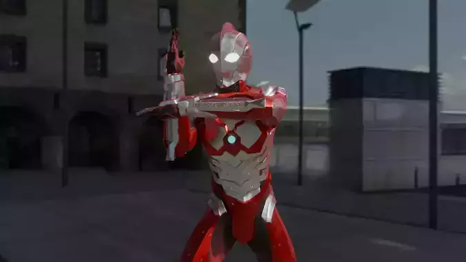 Netflix  Ultraman Suit Ultraman TypeC-suit 3D model