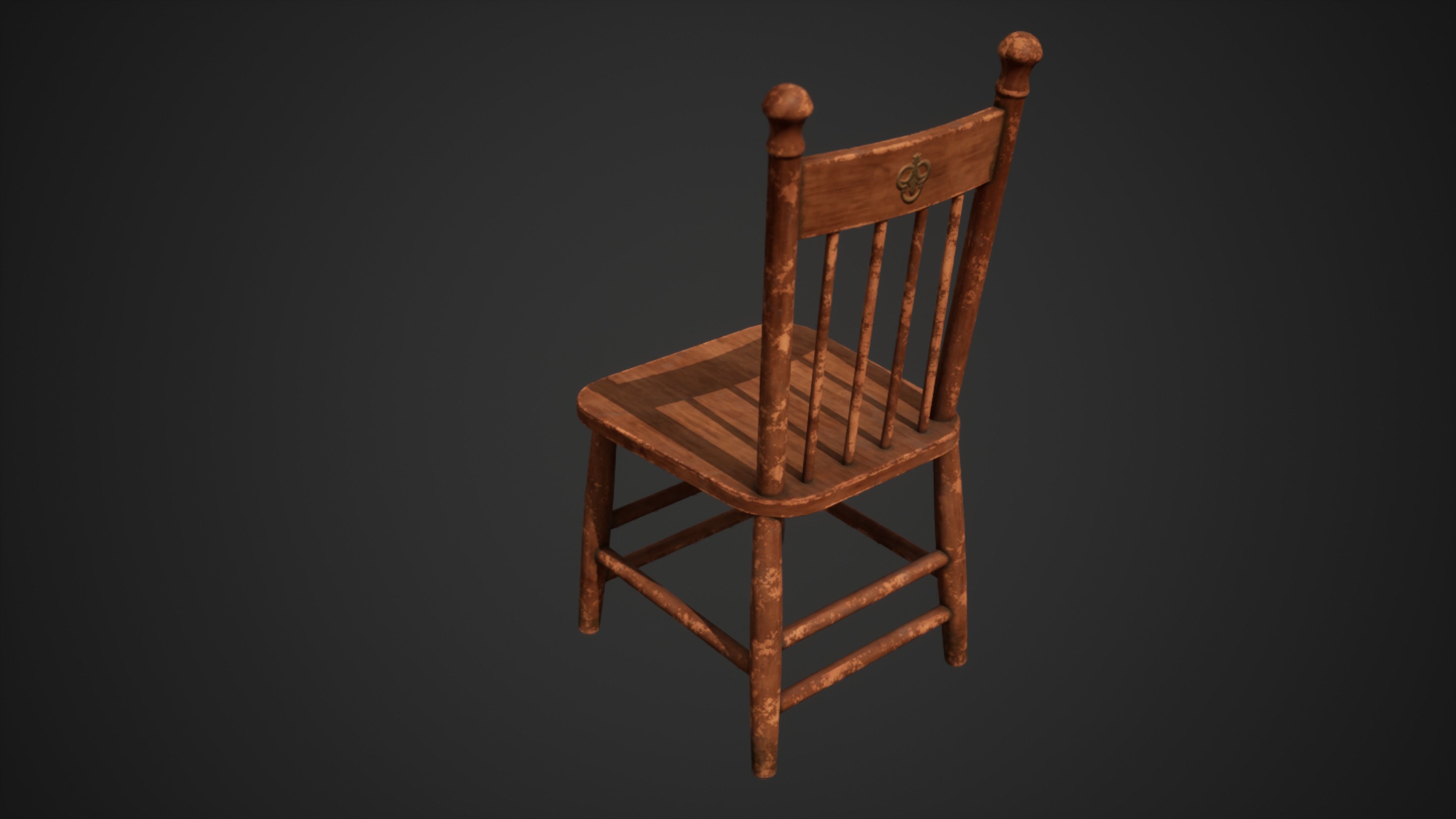 Stylized Table Low-poly 3D model_4