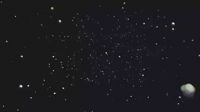 Dust Particles Two - Animation 3D model