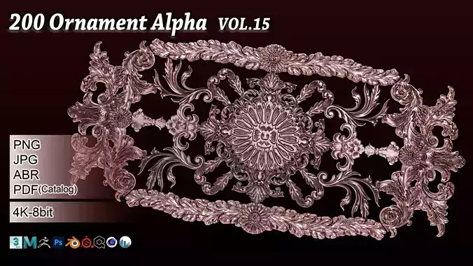 200 Ornament Alpha Vol 15 Baroque