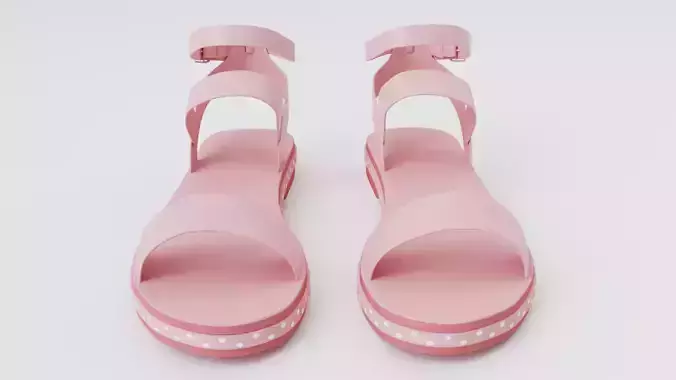 Girls FLAT HEEL SANDAL001
