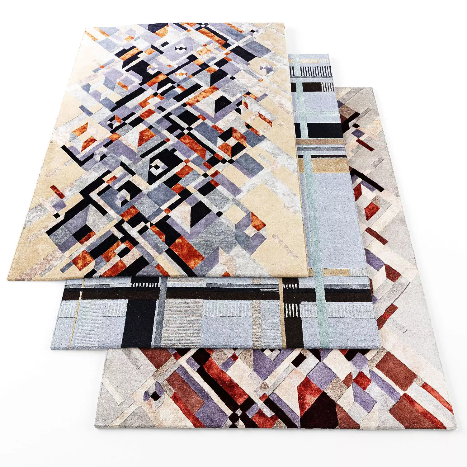 Rugs-1358 Low-poly 3D model_0