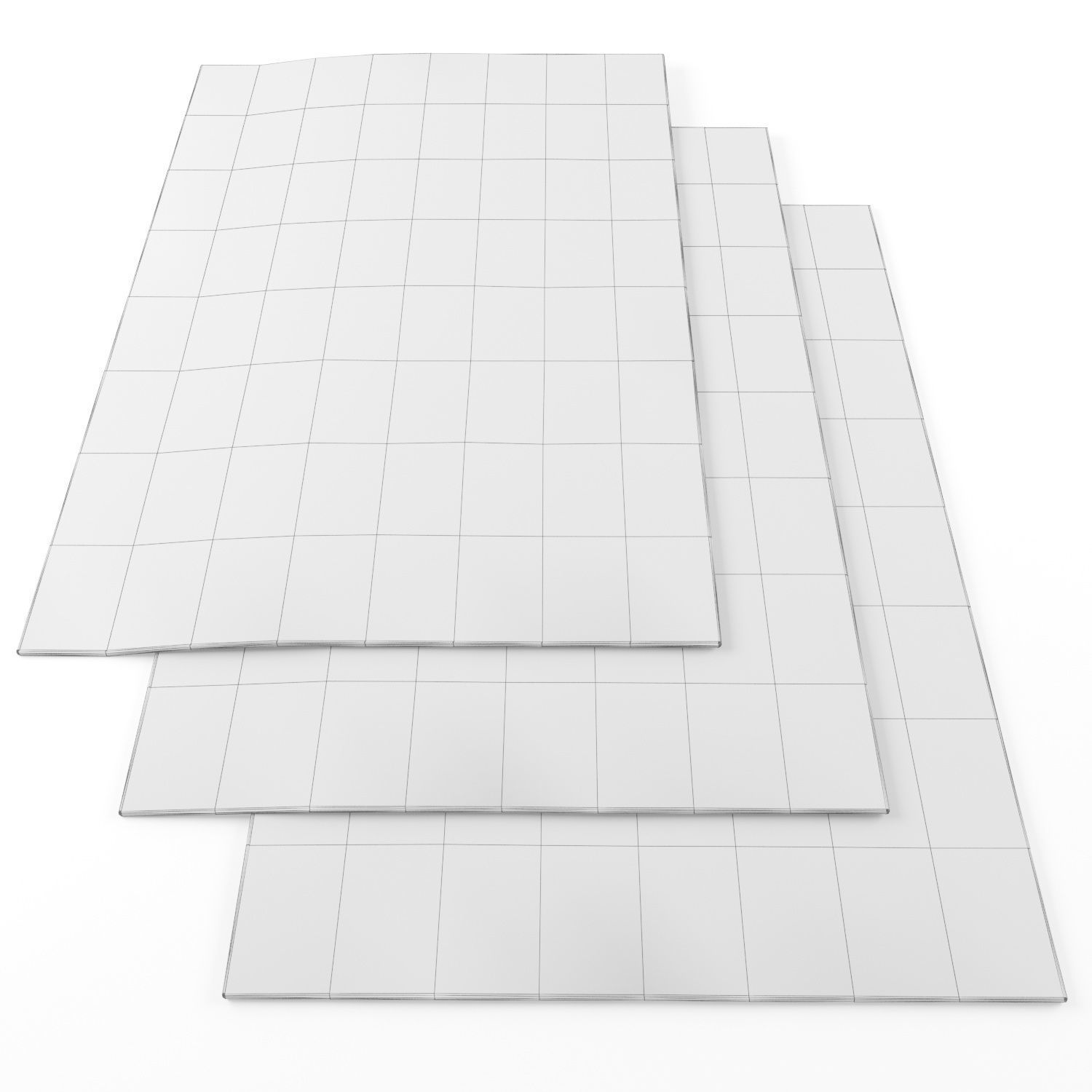 Rugs-1358 Low-poly 3D model_1