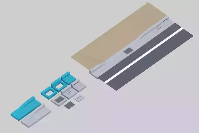 L-shaped gutter Street culvert Type 1