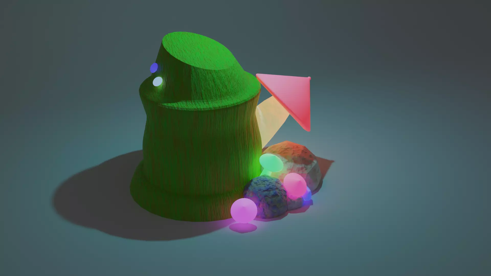 first Free 3D model