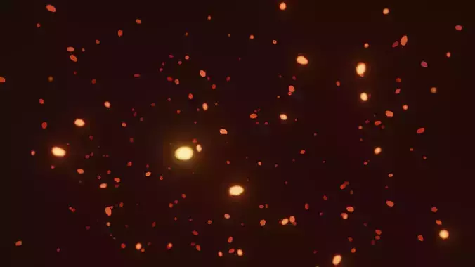 Fire Specs - Animation 3D model