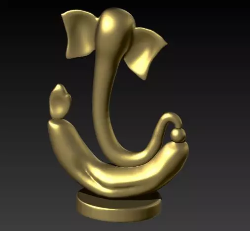 Lord Ganesha 3D model 3D print model_0