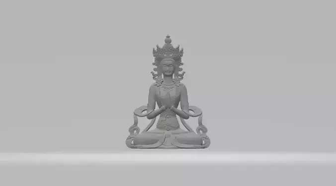 Buddha Statue 3D print model