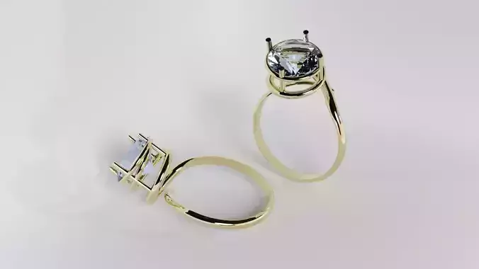 Sring Ring  3D print model