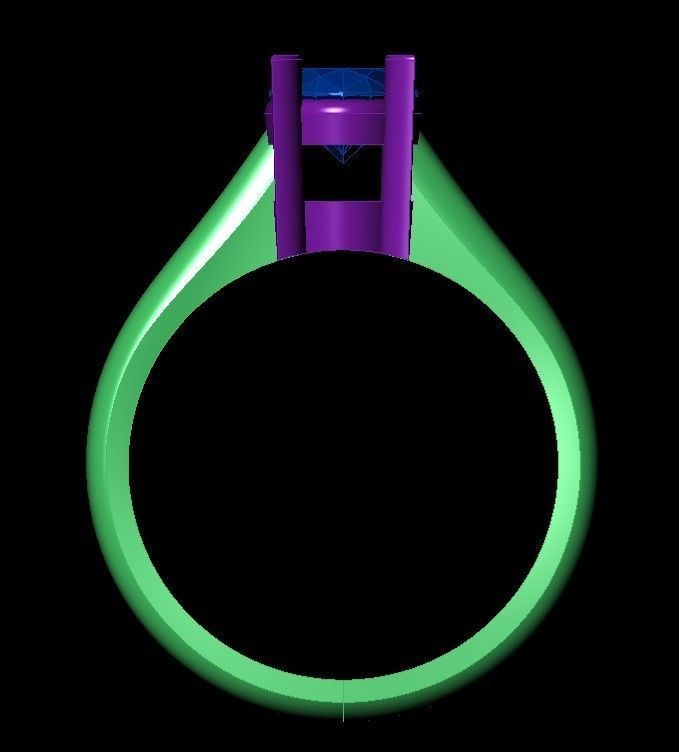 TEK TAS YUZUK 3D model_1