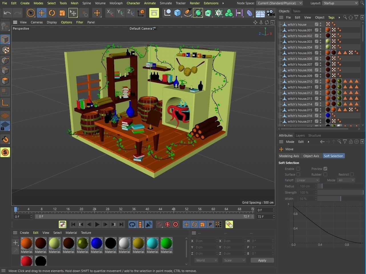 magic laboratory Free low-poly 3D model_2