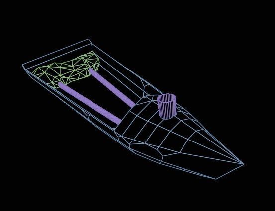 Pop Pop Boat Low-poly 3D model_12