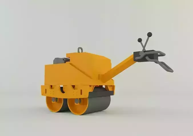 Double Roller asphalt construction machine