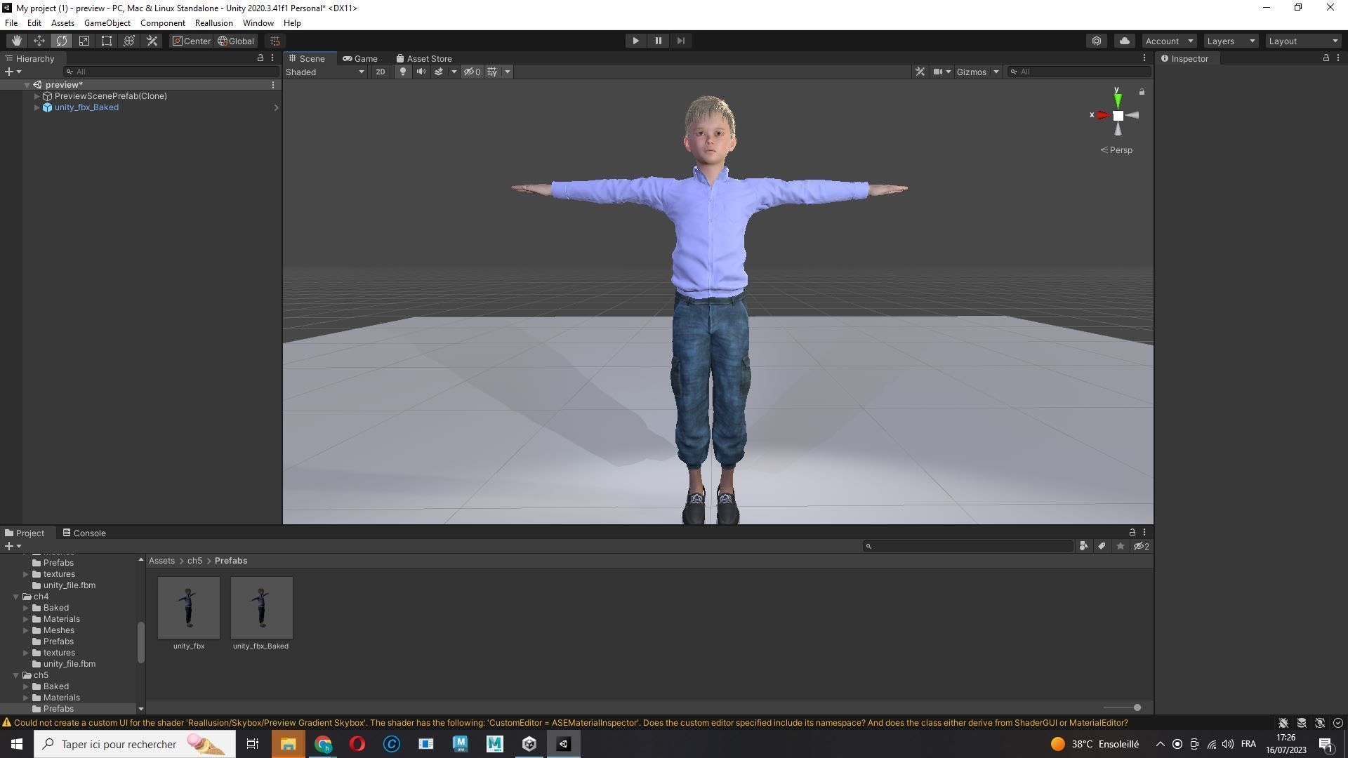 Joe-Realistic Asian Boy Low-poly 3D model_23