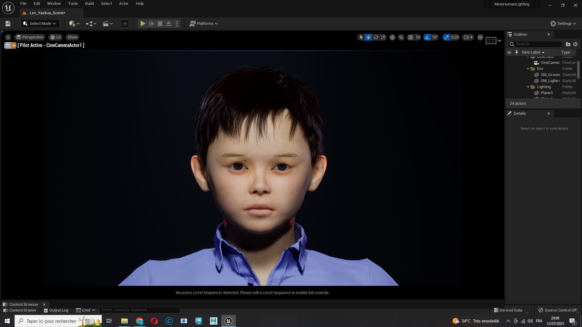 Joe-Realistic Asian Boy Low-poly 3D model_18