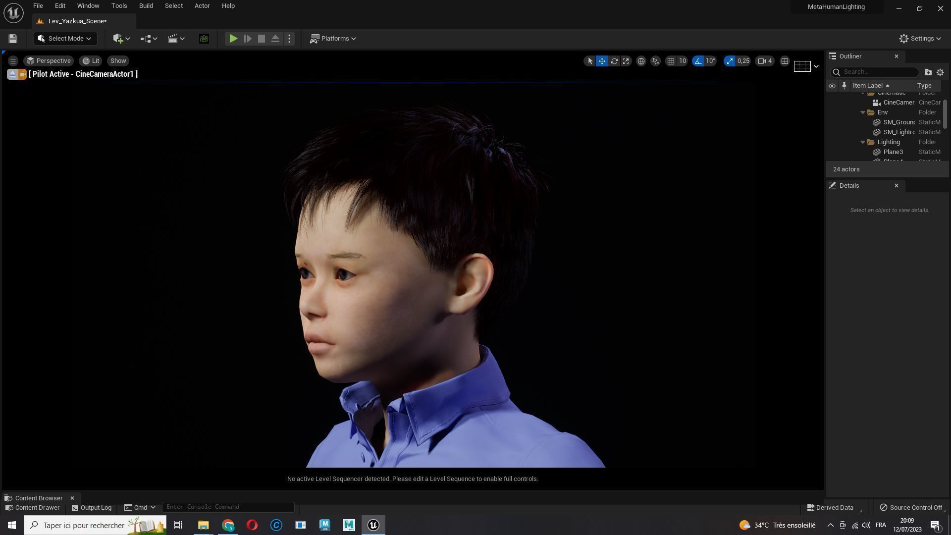 Joe-Realistic Asian Boy Low-poly 3D model_19